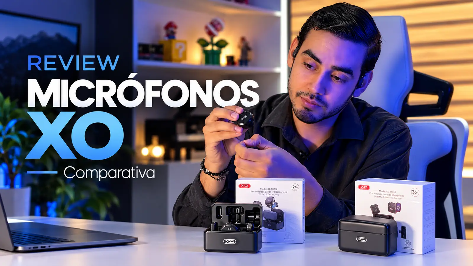 Aprende como usar tus micrófonos MC12 & MC15