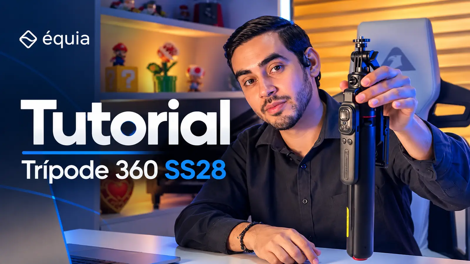 Tutorial de uso: Tripode SS28