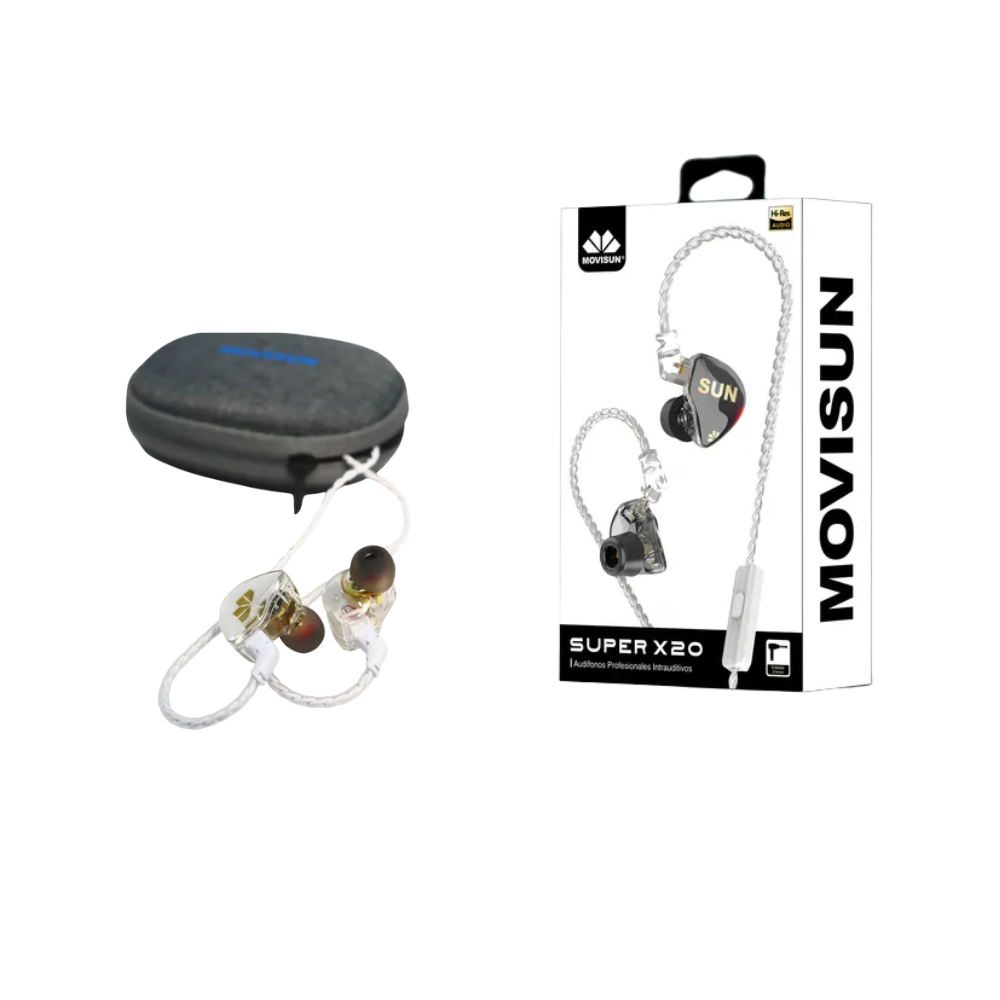 Audifonos Movisun Super X20 TipoC foto