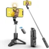 TRIPODE SELFIE STICK CON LUZ